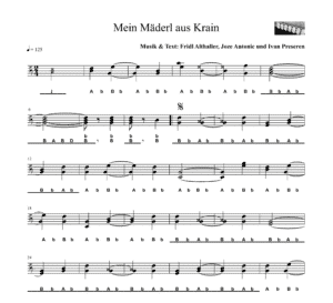 Mein Mädel aus Krain