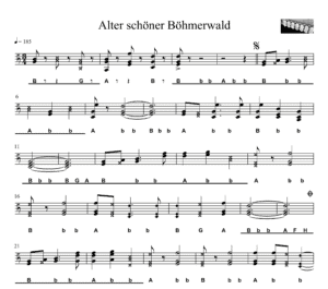 Alter schöner Böhmerwald